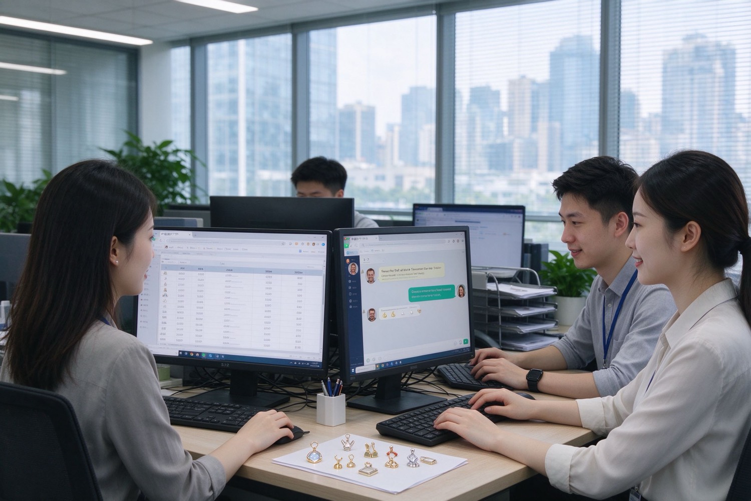 XMDrop team supporting partners remotely